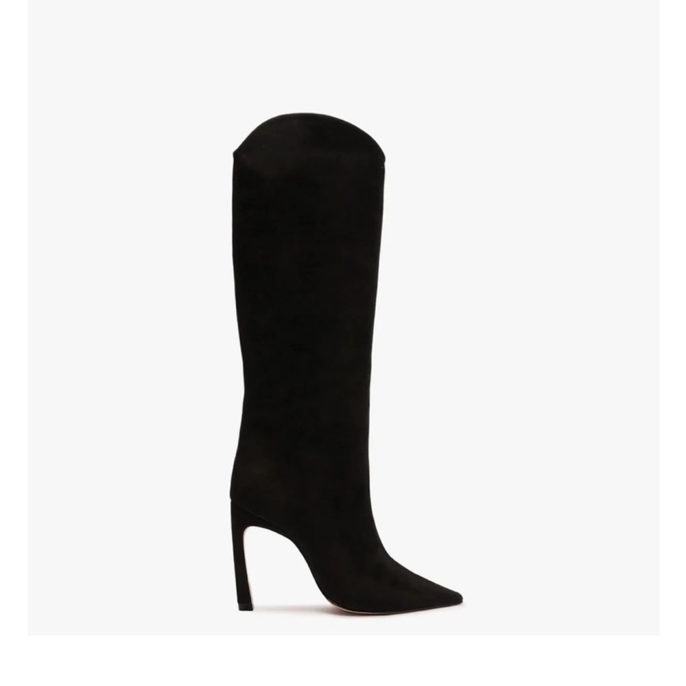 🖤 Schutz Maryana black suede boot. size 7.5. worn minimally.